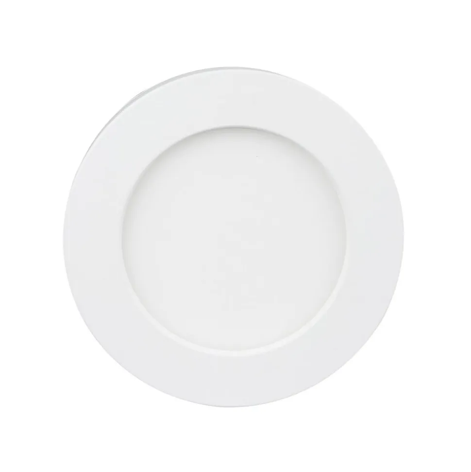 Prios LED-loftlampe Edwina, hvid, 23 cm, sæt med 10 stk