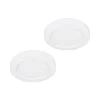 Prios LED-loftlampe Edwina, hvid, 18 cm, sæt med 2 stk