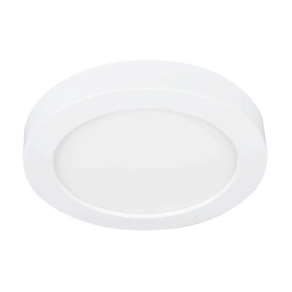 Prios LED-loftlampe Edwina, hvid, 12 cm, sæt med 2 stk