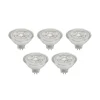 Prios LED-reflektor GU5.3 4.9W 500lm 36° klar 840 sæt med 5 stk