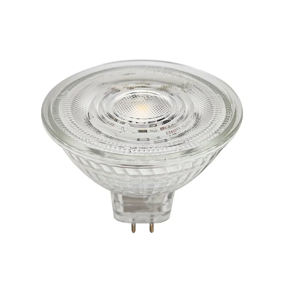 Prios LED-reflektor GU5.3 4.9W 500lm 36° klar 840 sæt med 5 stk
