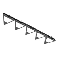 Prios Odia LED-underskabsbelysning, sort, sæt med 5 stk