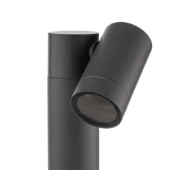Prios spot med jordspyd Tulimar, højde 40 cm, antracit, aluminium