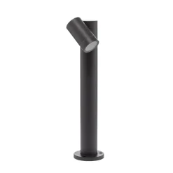Prios Tulimar sokkellampe, 45 cm, antracit 1 lyskilde, metal