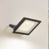 Prios udendørs LED-spot Maikel, 100W, 8000lm, metal