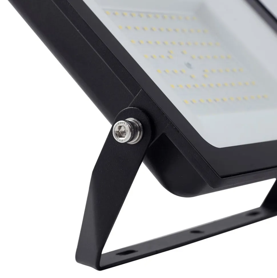 Prios udendørs LED-spot Maikel, 100W, 8000lm, metal