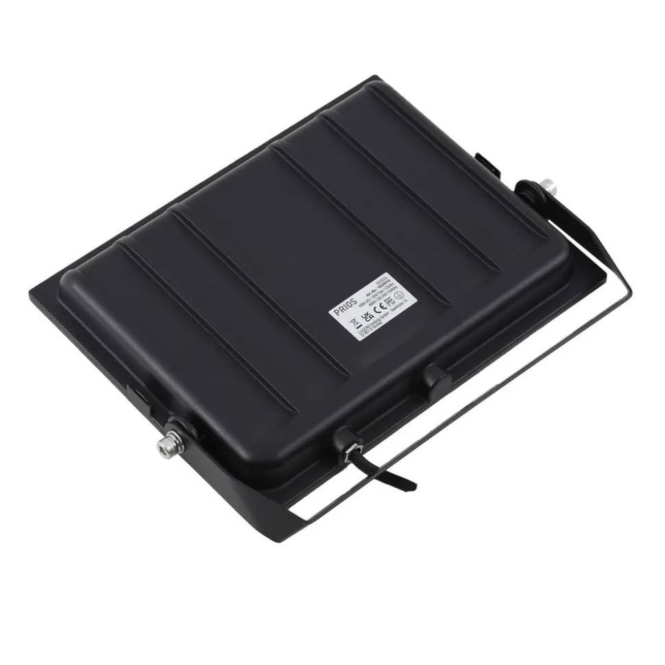 Prios udendørs LED-spot Maikel, 150W, 12000lm, metal