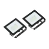 Prios udendørs LED-spot Maikel, 50 W, metal, 2 stk
