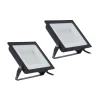 Prios udendørs LED-spot Maikel, 100 W, metal, 2 stk
