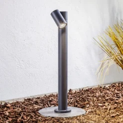 Prios vejlampe Tulimar, 1 lyskilde, 60 cm, metal, IP65