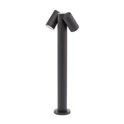 Prios vejlampe Tulimar, 2 lyskilder, 60 cm, metal, IP65