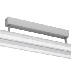 Prios Yuela LED-loftlampe, DALI, 120 cm, hvid