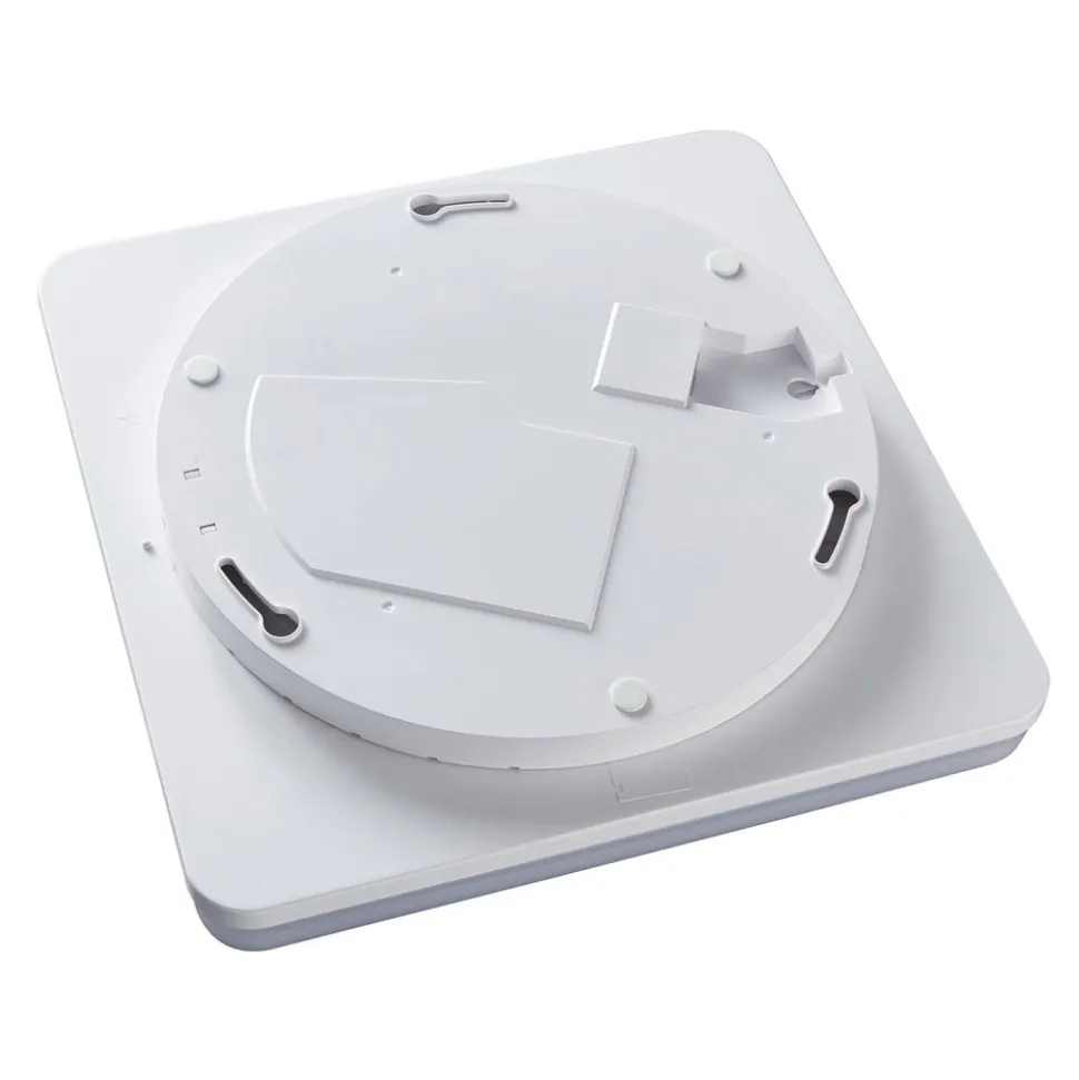 Pronto LED-loftlampe, kantet, 33 x 33 cm