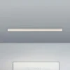 PURE LED-loftlampe Lines, hvid, 110 cm, CCT, fjernbetjening