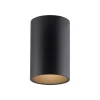 PURE LED-loftlampe til badeværelset Point, sort Ø 6 cm, metal, IP44