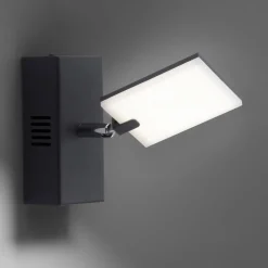 PURE Mira LED-væglampe med fjernbetjening CCT sort