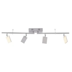 PURE Mira loftlampe 4 lk, fjernbetjening CCT, alu