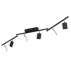 PURE Mira loftlampe 6 lk, fjernbetjening CCT, sort