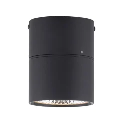 PURE Nola LED-loftlampe, 1 lyskilde, sort