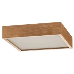 Quatro DR loftlampe med træramme, 38,5 cm