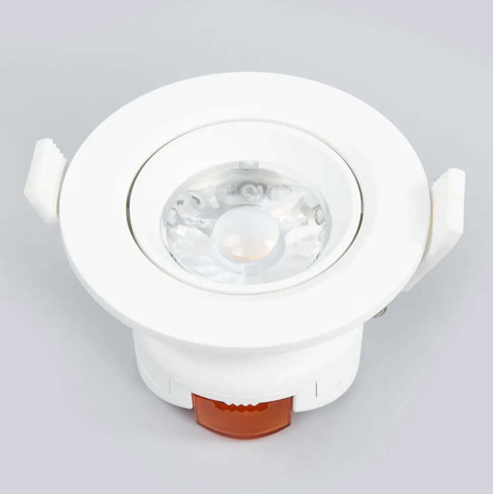 Quentin LED-indbygningslampe i hvid, 6W