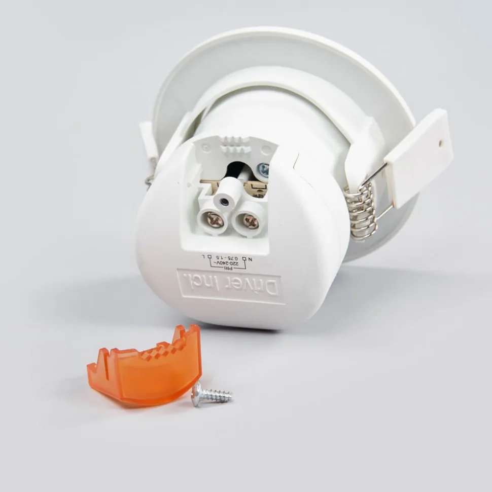 Quentin LED-indbygningslampe i hvid, 6W