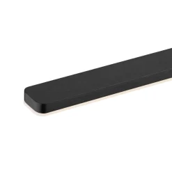 Quitani LED-pendel Margita, længde 118 cm, sort