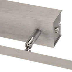 Quitani Niara LED-gallerilampe CCT aluminium anodiseret natur