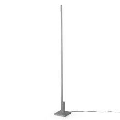 Quitani Talon LED-gulvlampe aluminium anodiseret natur