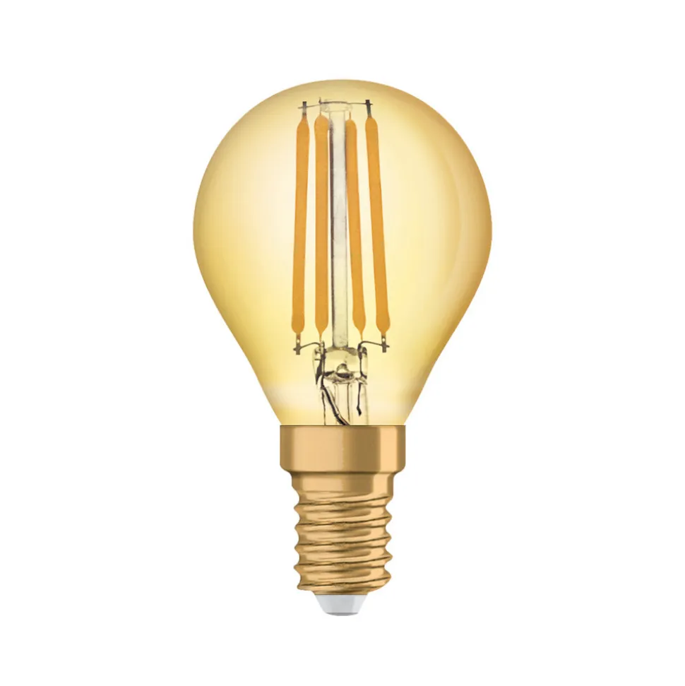 Radium Essence Ambiente LED E14 2,5W dråbe guld