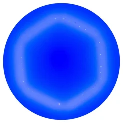 Rainbow LED-loftlampe, dæmpbar, RGBW, natlys