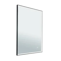 Ramme LED-spejl, 70 x 90 cm, CCT, antidug, dæmpbar