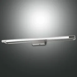 Rapallo LED-væglampe, krom, IP 44, 60 cm