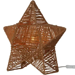 Rappe dekostjerne af papirsnører, stående