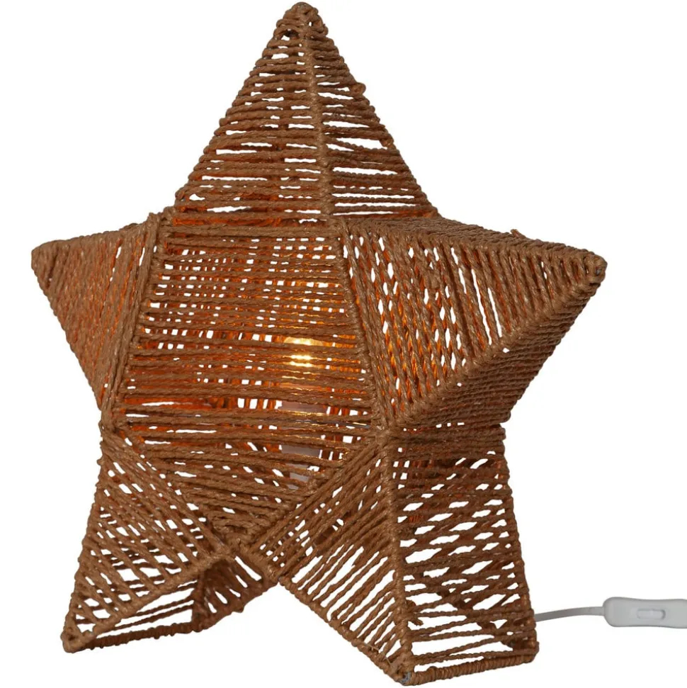 Rappe dekostjerne af papirsnører, stående