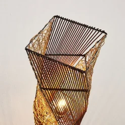 Rattan gulvlampe Kassia til hyggebelysning