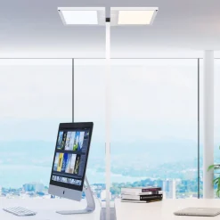 Regent Lighting Lightpad LED 2 lk fod midte sølv