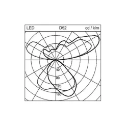 Regent Lighting Lightpad LED 2 lk fod midte sølv