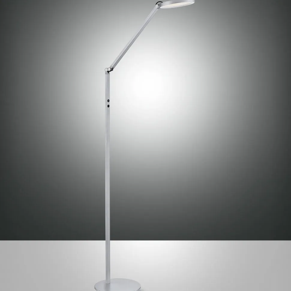 Regina LED-gulvlampe, 1 lyskilde, aluminium