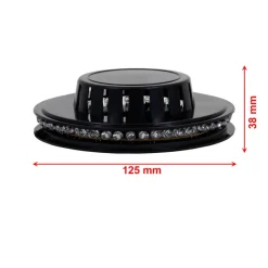 RGB LED-lyshjul - dekorativt lys med musiksensor