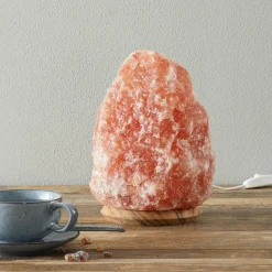 ROCK - Saltkrystal-lampe 4-6 kg, højde ca. 23 cm