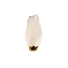Rocky væglampe, 1 lyskilde, messingfarvet, stål, glas, IP44
