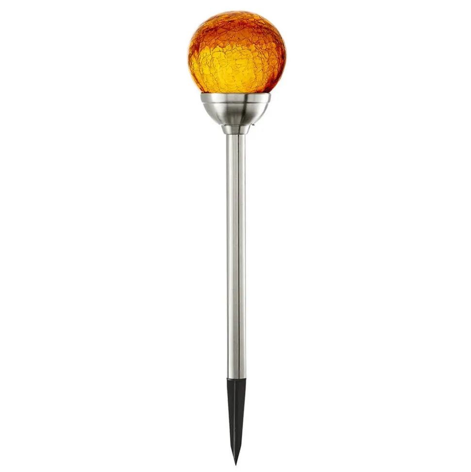 Roma solcelle-jordspydslampe ravfarvet LED