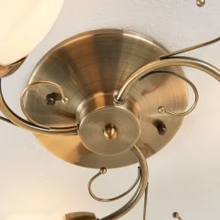 Romantisk udformet loftslampe Amedea