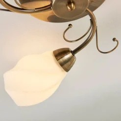 Romantisk udformet loftslampe Amedea