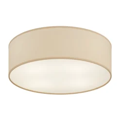 Rondo loftlampe, beige, metal, Ø 45 cm, E27