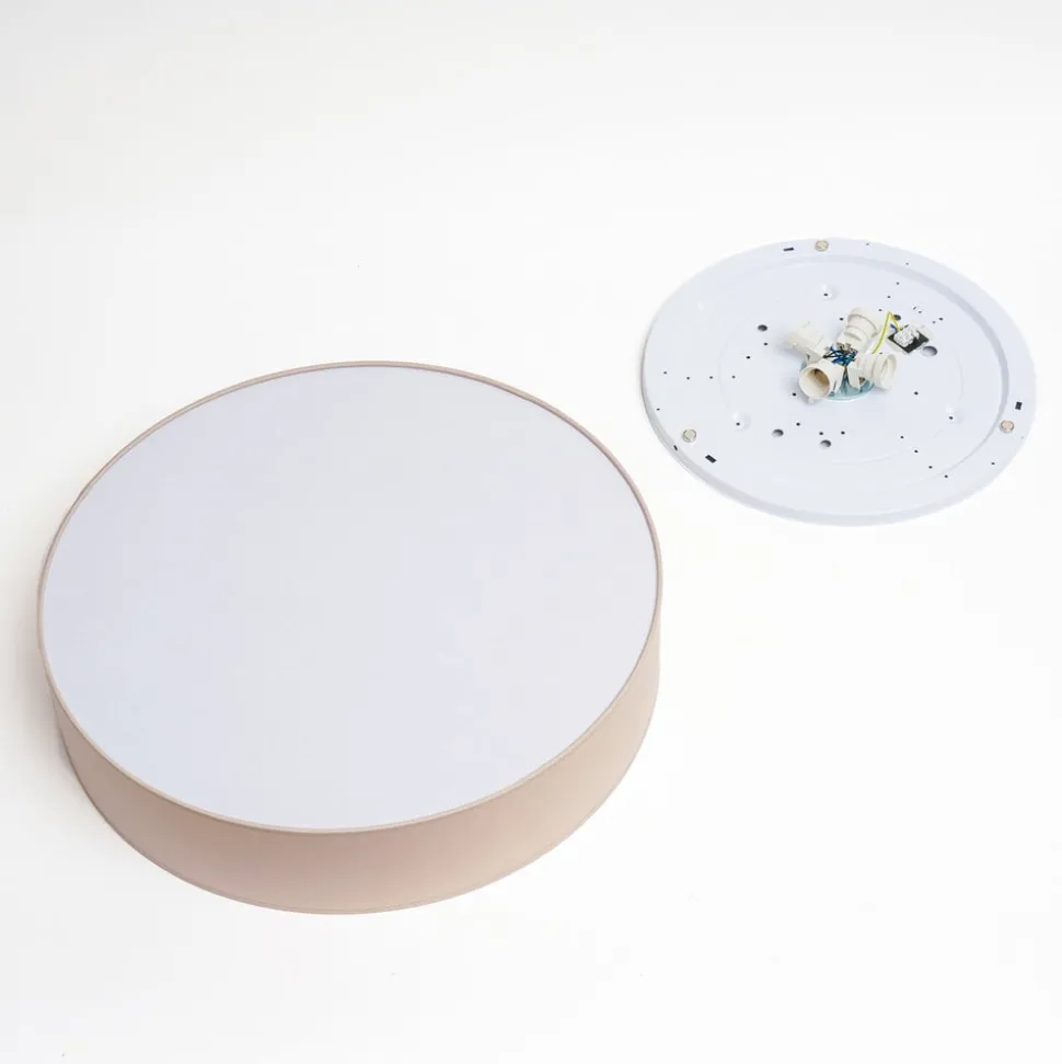 Rondo loftslampe, beige, Ø 60 cm