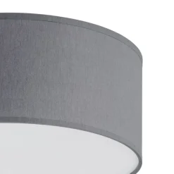 Rondo loftslampe, grå, Ø 50 cm