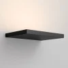 Rotaliana CM2 W2 LED-væglampe, sort, 2.700 K