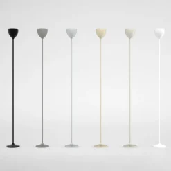 Rotaliana Drink LED-gulvlampe, mat hvid